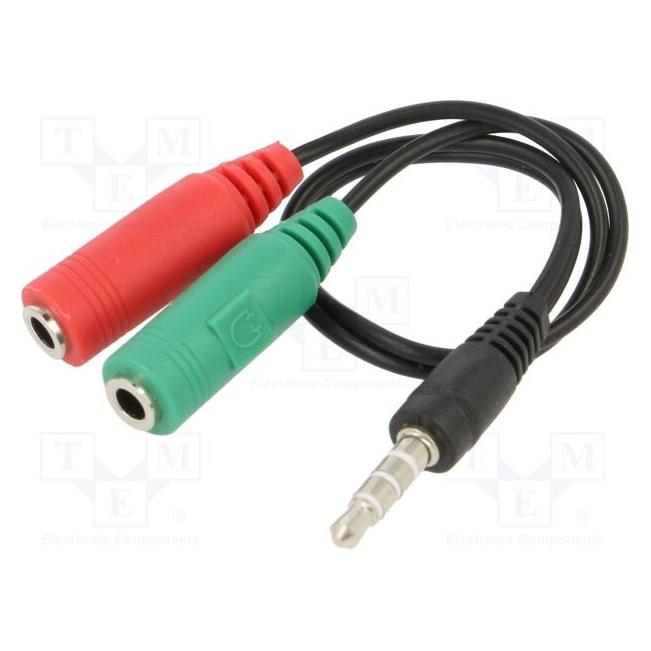 Savio Kabel Jack 3.5mm - Jack 3.5mm 3.5m czarny ( CLS-13) (3.50 m) (CLS-13)