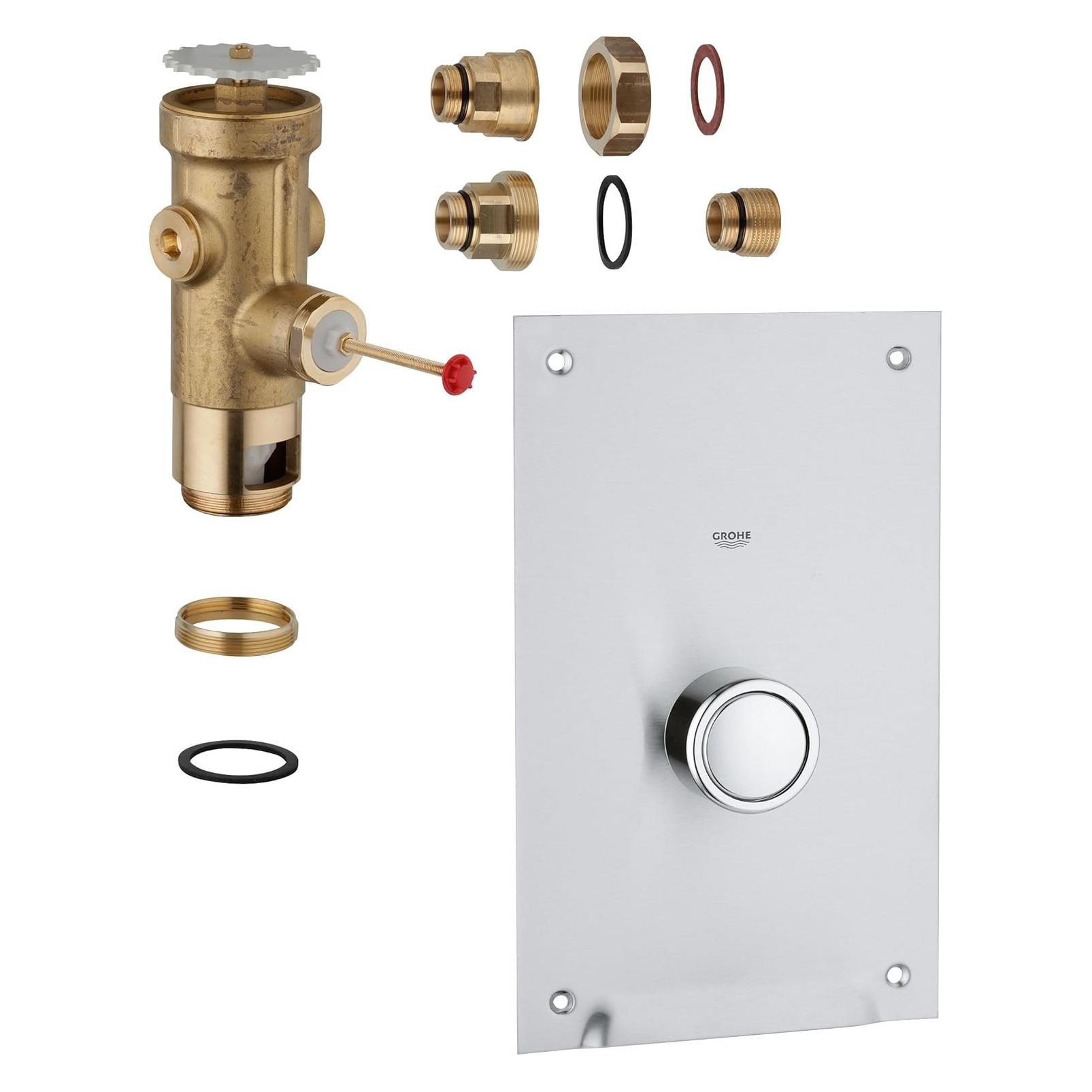 Grohe WC-Druckspüler 3/4" o Vorabsperrung chr (42902000)