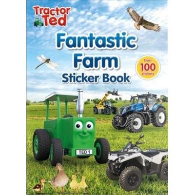 Tractor Ted Fantastic Farm Sticker Book: Over 100 Stickers, Taschenbuch von , Tractorland Ltd, 978-1-917249-14-0