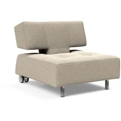 INNOVATION LIVING Sessel Long Horn Excess Stoff Beige