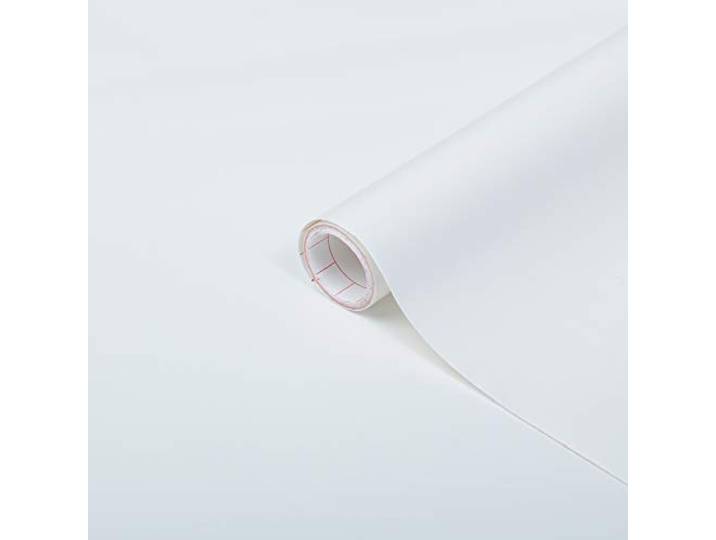 d-c-fix film adhésif pour meuble décoratif – Blanc mat 45 cm x 2 m film adhésif décoratif meubles facile d'entretien pour cuisine\, armoire\, table et rebord de fenêtre – moderne & durable