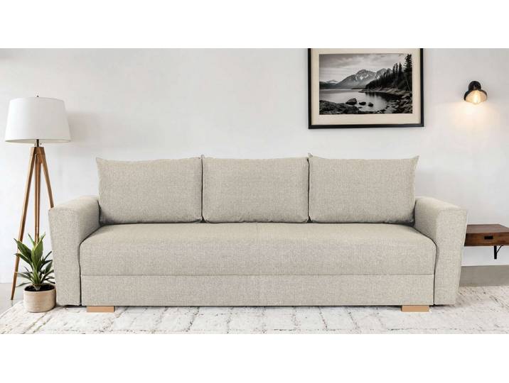 Home affaire 3-Sitzer MAGHERA 230 cm - OTTO. Verlässliche Qualität., Schlafsofa, Bettkasten, pflegeleicht