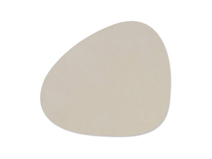 LIND DNA Set de table Nupo curve S Oyster white