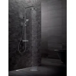 Kludi Logo Thermostat-Dual-Shower-System 6809205-00 chrom, mit Kopf- und Handbrause