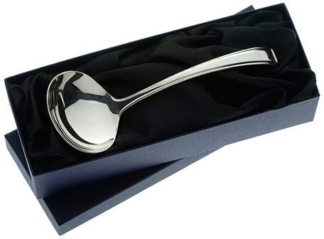 Arthur Price of England Harley Sovereign Silver Sauce Ladle