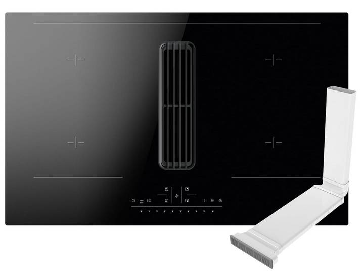 Amica Kochfeld mit Dunstabzug 1195380 + 1195388, Timer, TouchControl-Bedienung