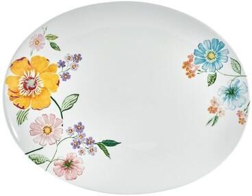 Fitz and Floyd Meadow Large Platter, 16 Inch