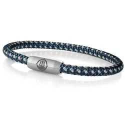 SEEMANNSGARN - HIDDENSEE - navy blau grau - 4MM