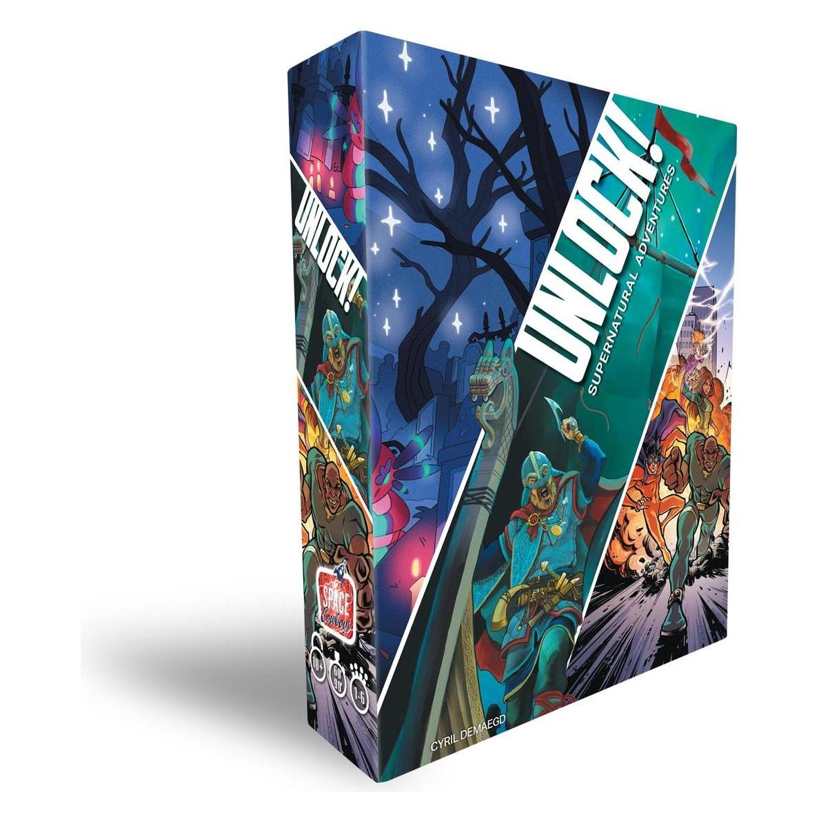 Asmodée Unlock! Supernatural Adventures (Italienisch) (8994)