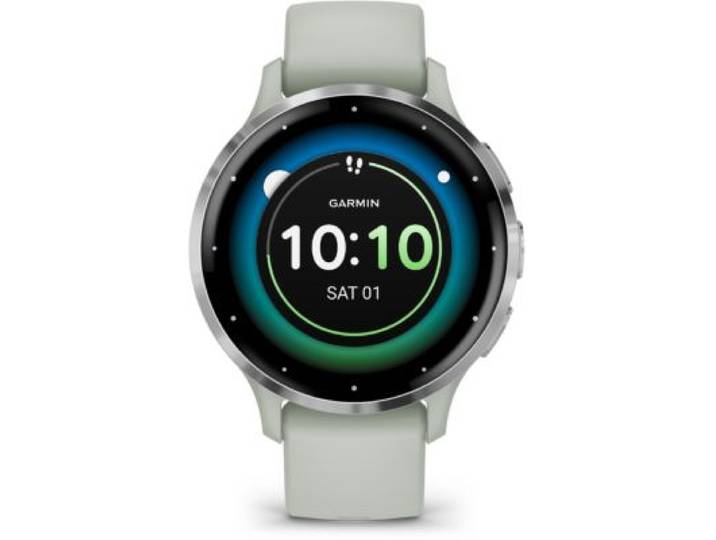 Garmin - Montre Sport Venu 3s Sport Et Santé Gps Amoled Bt 41 Mm Argent