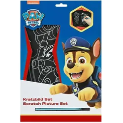 Undercover Paw Patrol Kratzbild Set
