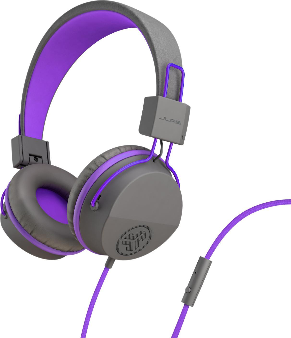 JLab Koptelefoon Blauw Grijs Paars met Kabel 20 - 20000 Hz