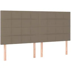 vidaXL, Bett, Damenia (Block mit Quadraten) (180 x 200 cm)