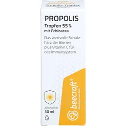 Beecraft Propolis Tropfen 55% Plus Echinacea 30 ML