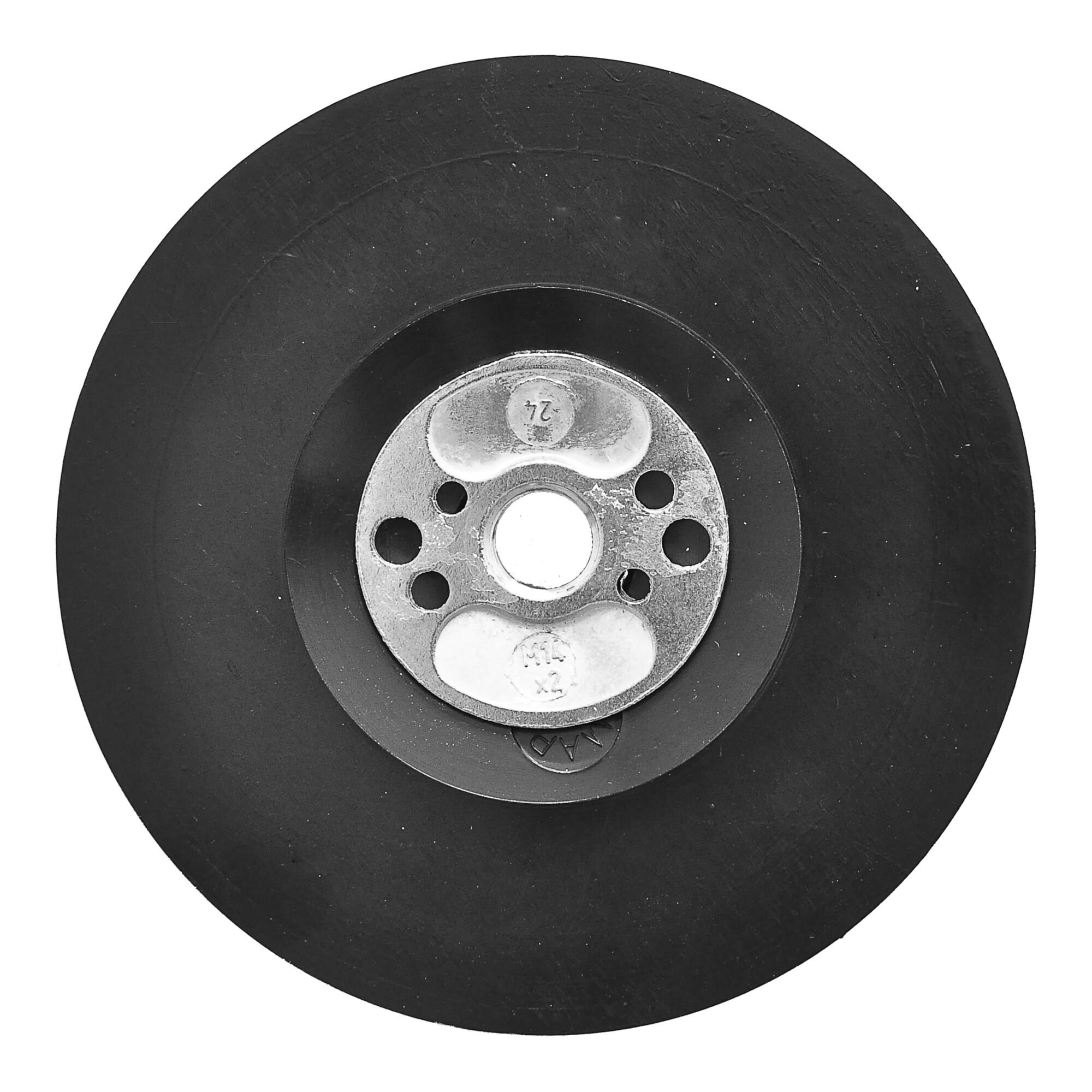 Roll Schleifteller D125mm Kunststoff weich inkl. Spannmutter M14 (2700394/1)