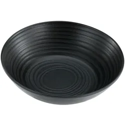 Bowl LAVA STONE (DH 16x5 cm) - schwarz - DH 16x5 cm