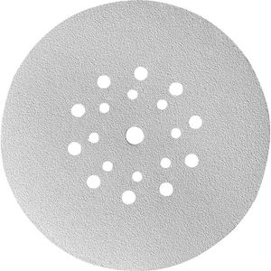 kwb Schleifpapier Quick-Stick 492108, Körnung 80, 225mmØ, 5 Schleifscheiben, für Holz, Lack, Farbe, 5 Stück