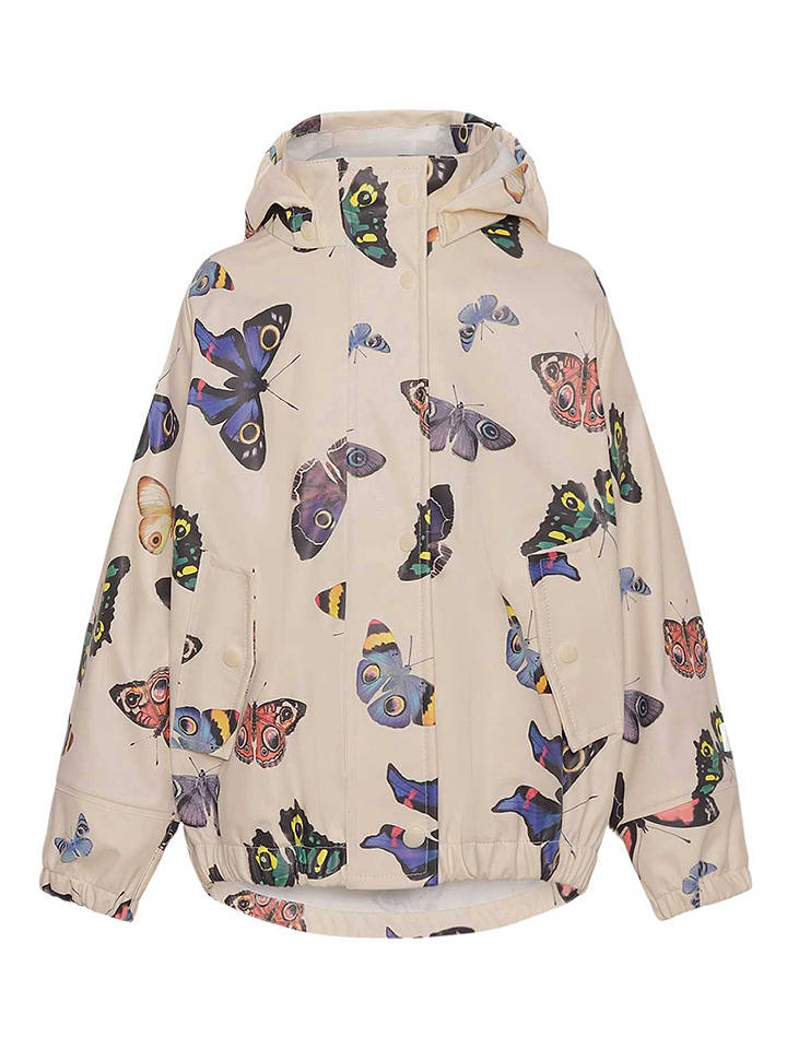 molo Regenjacke in Beige - 134/140