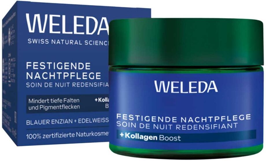 Weleda Festigende Nachtpflege Blauer Enzian & Edelweiss