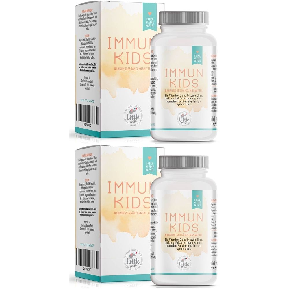 2x Little Wow Immun Kids Immunsystem vegan 2x90 St Kapseln