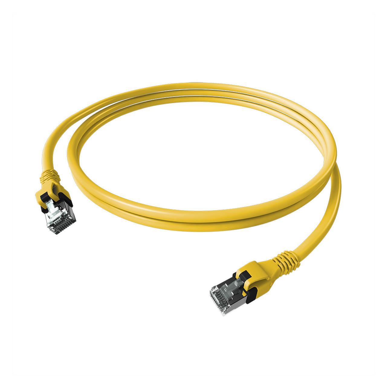 Easylan S/FTP-PiMF-Patchkabel (PiMF, S/FTP, CAT6a, 0.50 m) (CPP1OYAYAY0005)