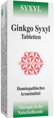 MCM KLOSTERFRAU Vertr. GmbH GINKGO SYXYL Tabletten 120 St 07610888