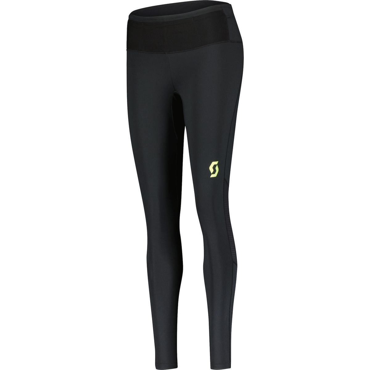 Scott Full Tights W's RC Run black/yellow (1040) XS 4049691040004