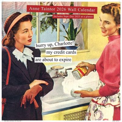 Anne Taintor 2026 Wall Calendar