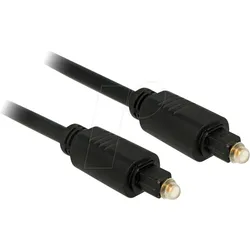 DELOCK 82887 - Toslink Kabel, Toslink Stecker, 1 m