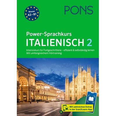 PONS Power-Sprachkurs Italienisch 2, Taschenbuch von , PONS Langenscheidt GmbH, 978-3-12-566117-2