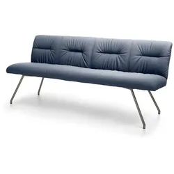Musterring Bank Helmond Leder Blau Marine