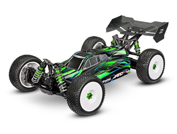 Traxxas RC-Buggy Traxxas JATO 4x4 VXL 4S Brushless Grün RTR