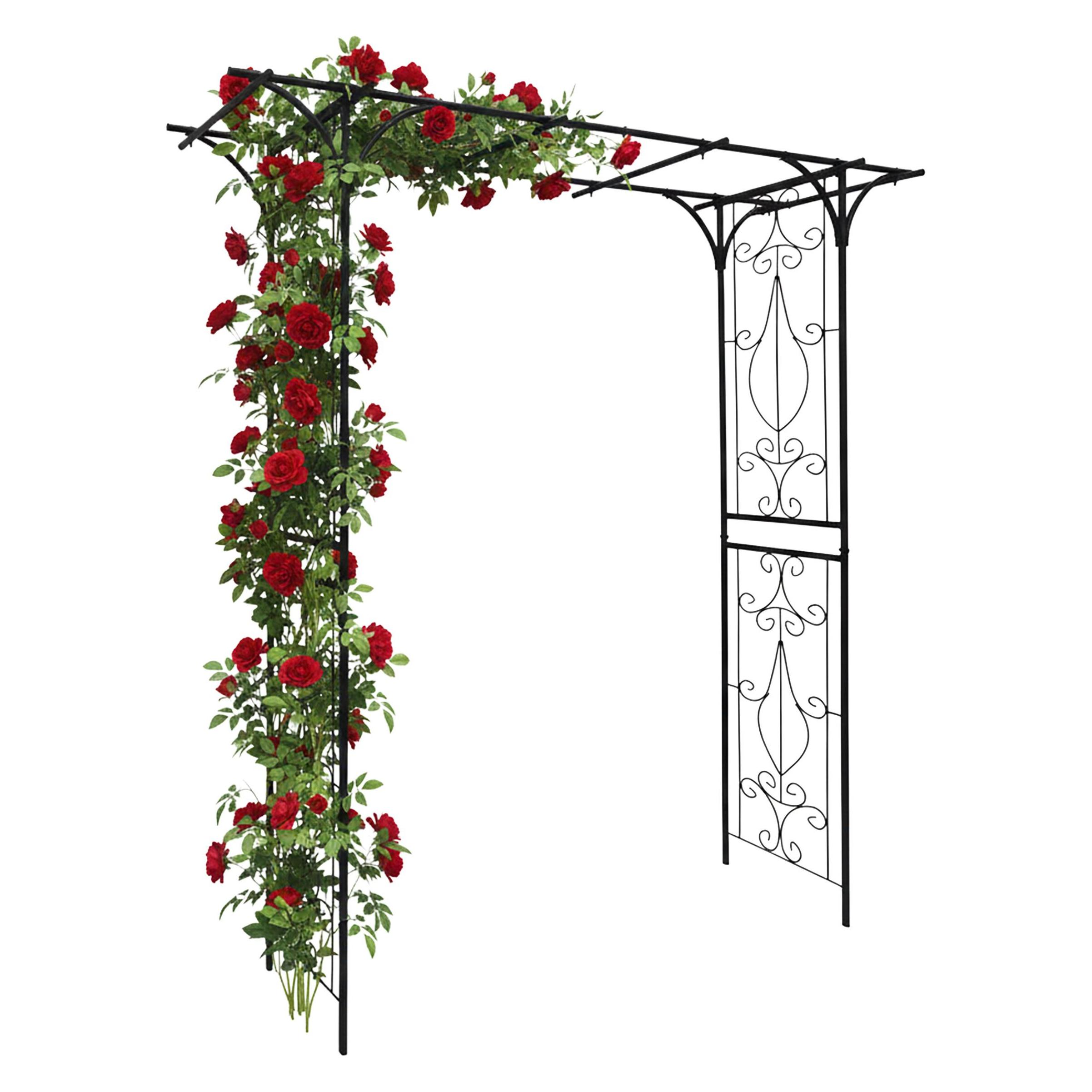 Relaxdays Rosenbogen (204 cm, 52 cm) (4052025528980)