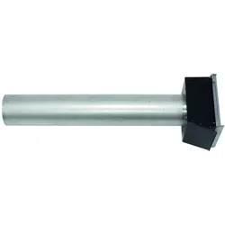 Luft-Abgasrohr VGR-sine 31 max. 770 mm mit Mauerkasten