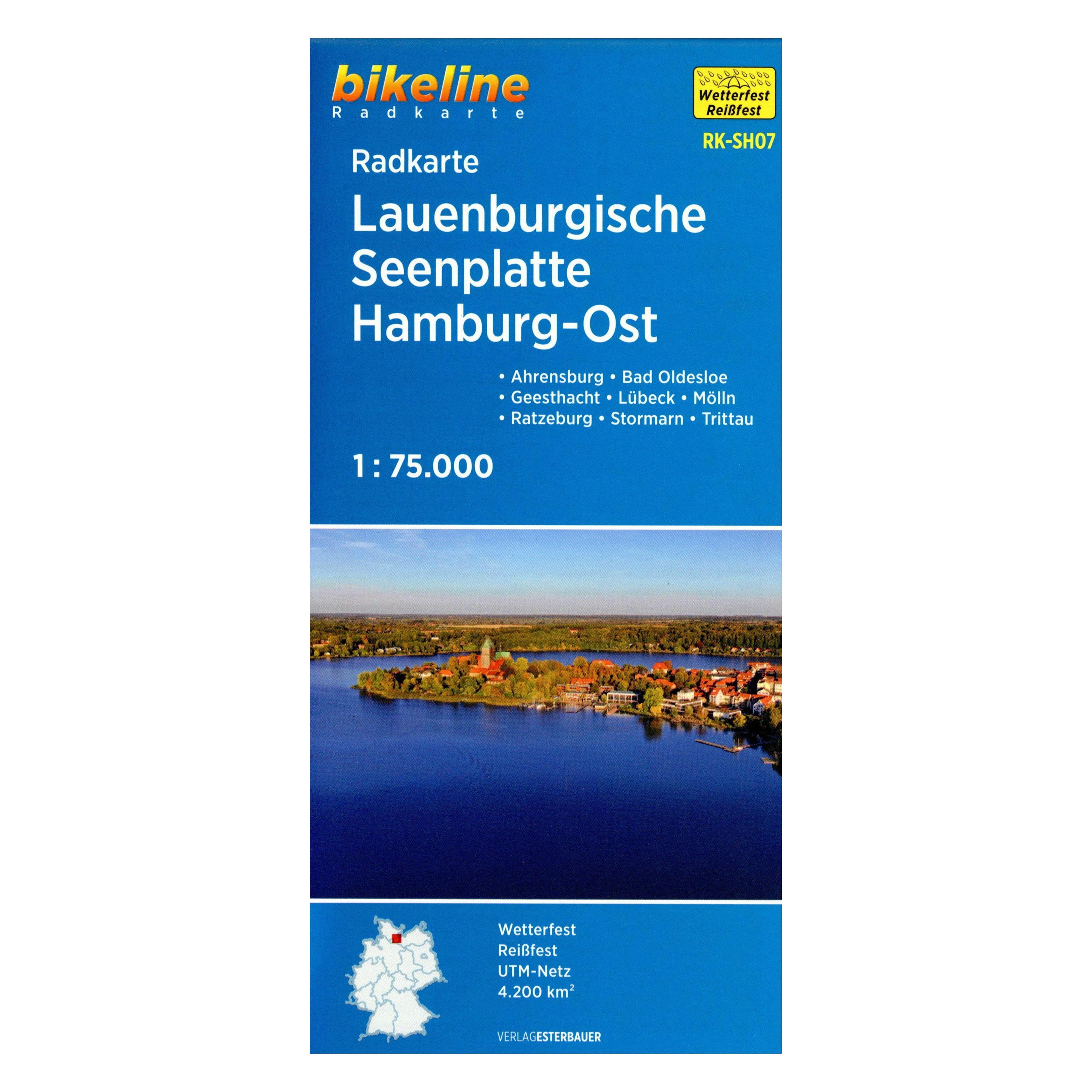 Esterbauer Radkarte Lauenburgische Seenplatte Hamb (40639785)