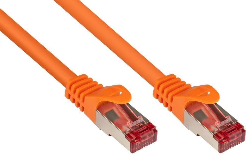 Alcasa CAT6 S/FTP Netwerkkabel, 25 meter, Oranje