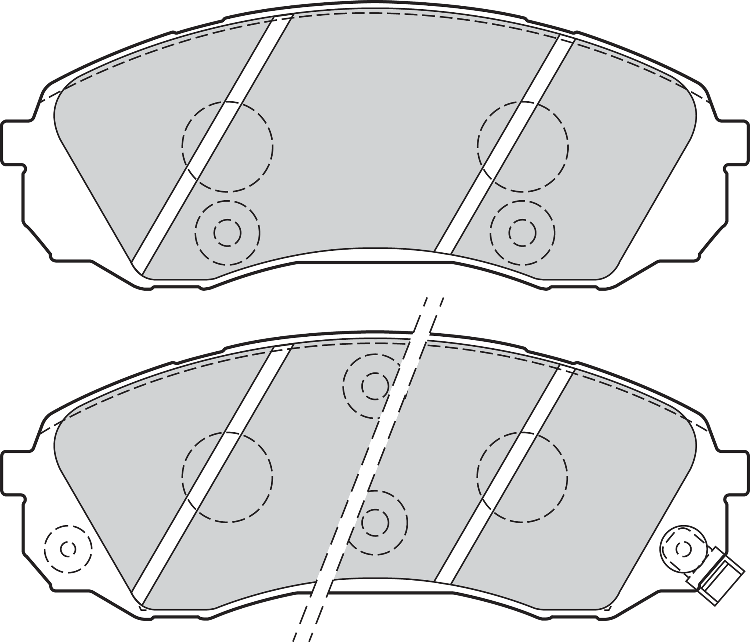 Valeo Bremsbelagsatz, Scheibenbremse First 301077 Vorderachse Für Hyundai Kia