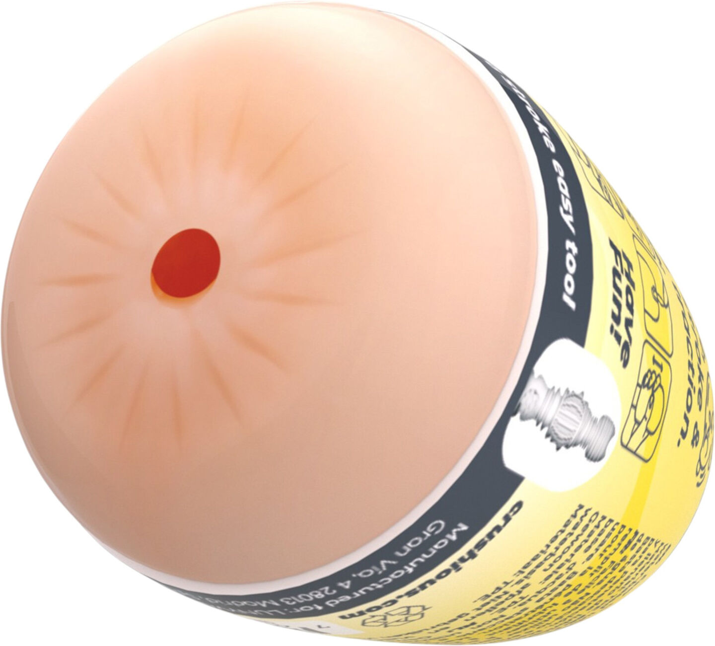 Crushious Ezy Egg Anal - Onaniæg (Hudfarvet)