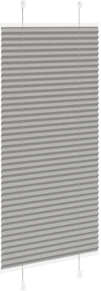 vidaXL Store plissé anthracite 55x100 cm largeur du tissu 54,4 cm