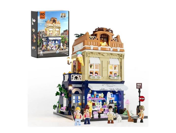 Lumibricks Lumibricks Eisdiele (1948 Teile) Konstruktionsspielsteine