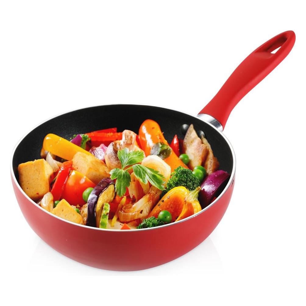 Tescoma Wokpfanne PRESTO MINI ø 16 cm (Wok Pfanne, Aluminiumguss) (35330108)