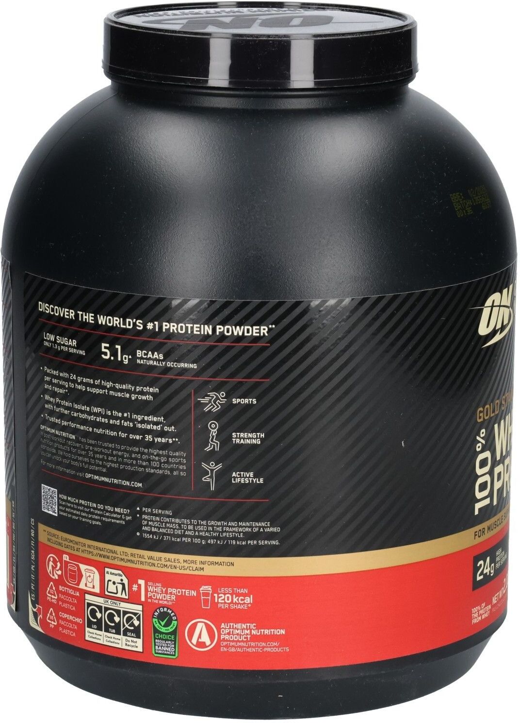 Optimum Nutrition 100% Whey Gold Standard Extreme Milk Chocolate 2016 g Puder
