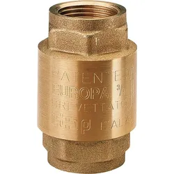Rückschlagventil Messing Typ Europa Ventil Edelstahlventilplatte 3/8"-2" Zoll