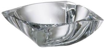 "Majestic Gifts European High Quality Crystalline Glass Square Bowl 9"" Diameter"