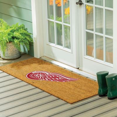 Evergreen Detroit Red Wings Full Color Indoor/Outdoor Coir Mat