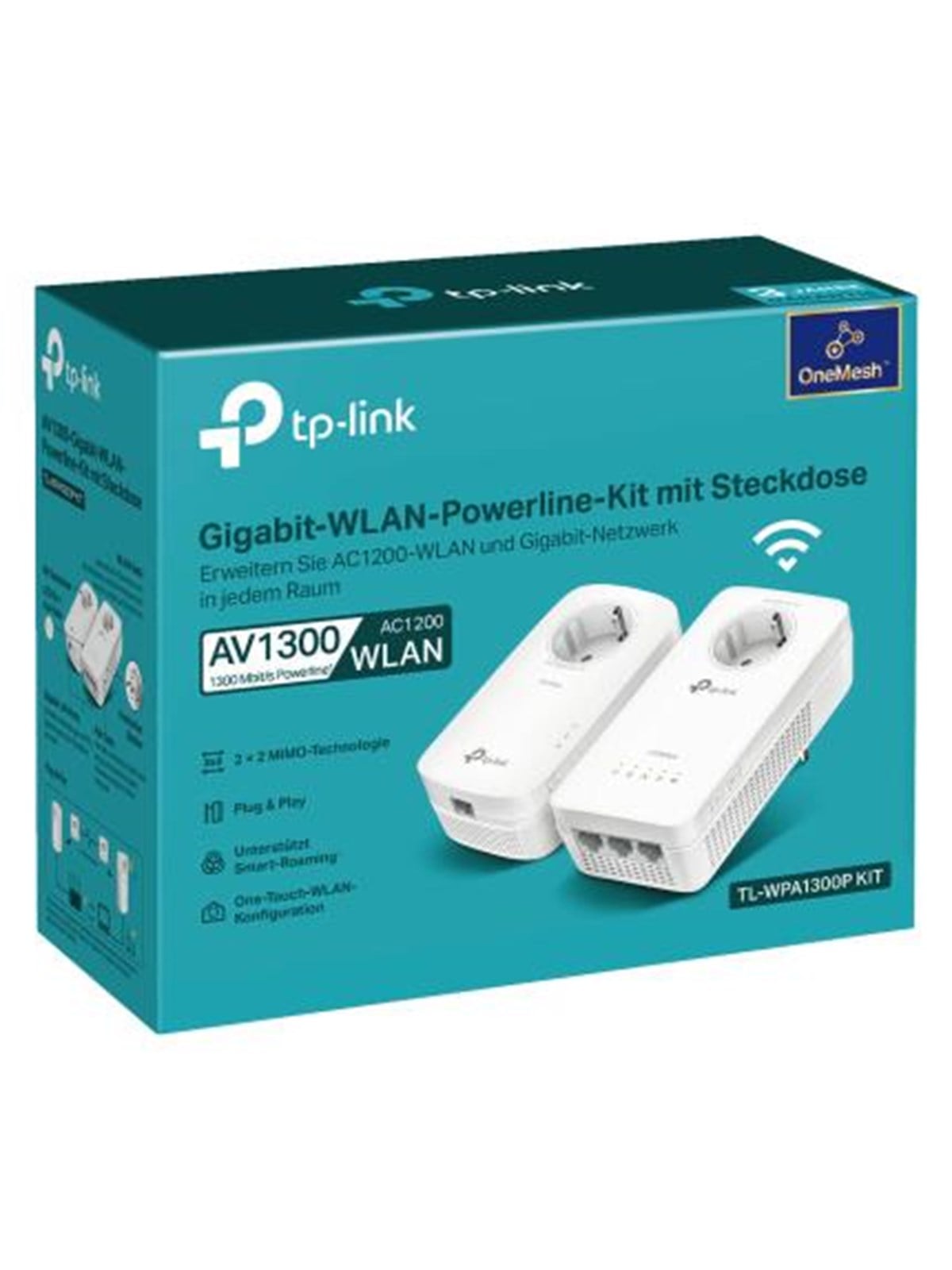 TP-Link Powerline TL-WPA1300P Kit(DE) Homeplugs