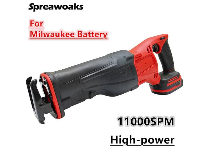 Pour Milwaukee 18V batterie scie alternative sans brosse 11000spm scie sabre électrique sans fil métal bois coupe outils électriques