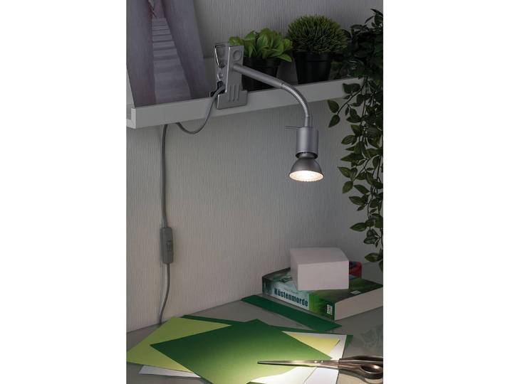 Lampe Finja 11 x 33 x 5cm Gris Matériau : Métal Surface en métal : Brossé Type de métal : Aluminium GU10