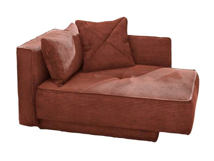 Recamiere RUBY rostrot