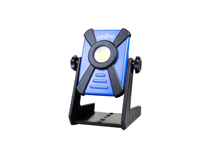 Ledino LED-Akku-Arbeitsstrahler Kiel 15M 15W Multiakku, schwarz, Kunststoff